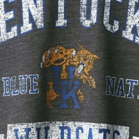 Kentucky Wildcats Texturate Mesh T - Shirt-Cărbune