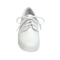 Ora confort Lia lățime largă profesionale elegant pantof alb 9.5