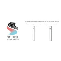 Stupell Industries încredere în sufletul tău frontieră florală caligrafie impactantă artă grafică artă Neîncadrată imprimare artă