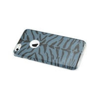 Iphone Plus 6s Plus Shine Glitter Shimmer Tiger Stripe Husă hibridă în albastru pentru utilizare cu Apple Iphone 6s Plus 6-pack
