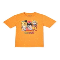 Tricouri cu mânecă scurtă Dragon Ball Z Boys, dimensiuni XS-2XL