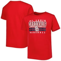 Tricou Roșu Pentru Tineri St. Louis Cardinals