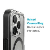 Speck iPhone Pro GemShell cu carcasă MagSafe în clar și negru