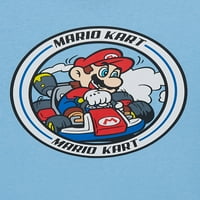 Tricou Grafic Nintendo Boys Mario Kart, Mărimi 4-18