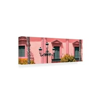 Marcă comercială Artă Plastică 'Made in Spain Arhitectură roz spaniolă' artă pe pânză de Philippe Hugonnard