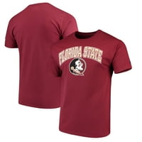 Bărbați Russell Athletic Granat Florida State Seminoles echipajul Core imprimare T-Shirt