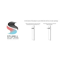 Stupell Industries arcul negru Elegant vindecă pe Glam Designer Bookstack proiectat de Amanda Greenwood