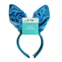 Mod de a sărbători Paștele costum feminin accesoriu Bunny ureche Bandă de susținere culoare albastră