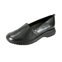 HOUR COMFORT aprilie lățime largă Pantofi confort pentru muncă și îmbrăcăminte Casual negru 12