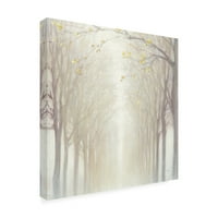 Marcă comercială Fine Art 'Misty Woods' Canvas Art de Julia Purinton