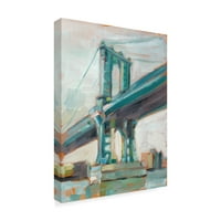 Marcă comercială Artă Plastică 'Podul contemporan I' artă pe pânză de Ethan Harper